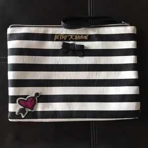 Betsey Johnson Large Wristlet/Clutch